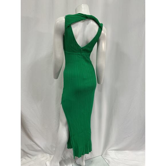 Aknvas 'Sevrine' Green Cut Out Dress Size S - Picture 3 of 5